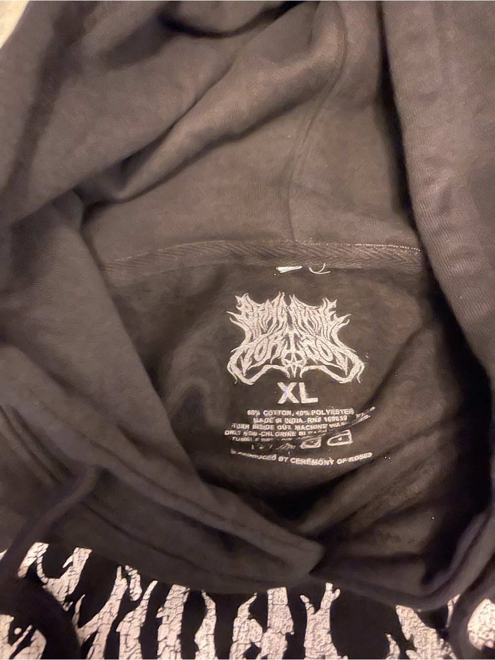 Bring Me The Horizon Band Star Logo Hoodie - Picture 6 of 6
